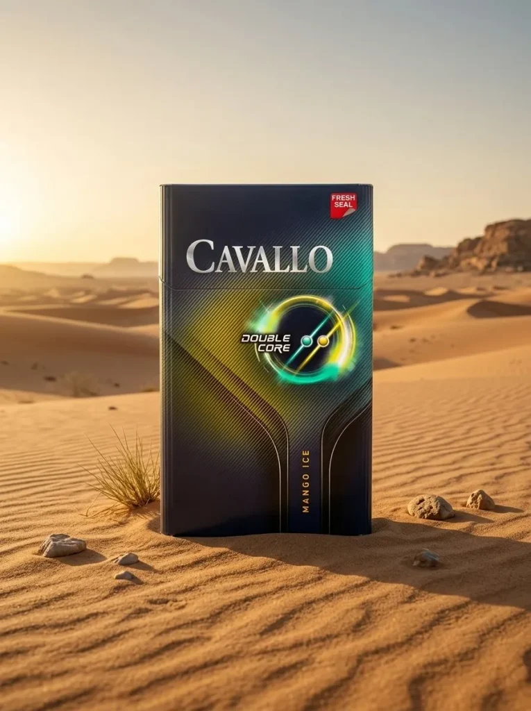 Cavallo Mango Ice Double Core ( เม็ดบีบ)