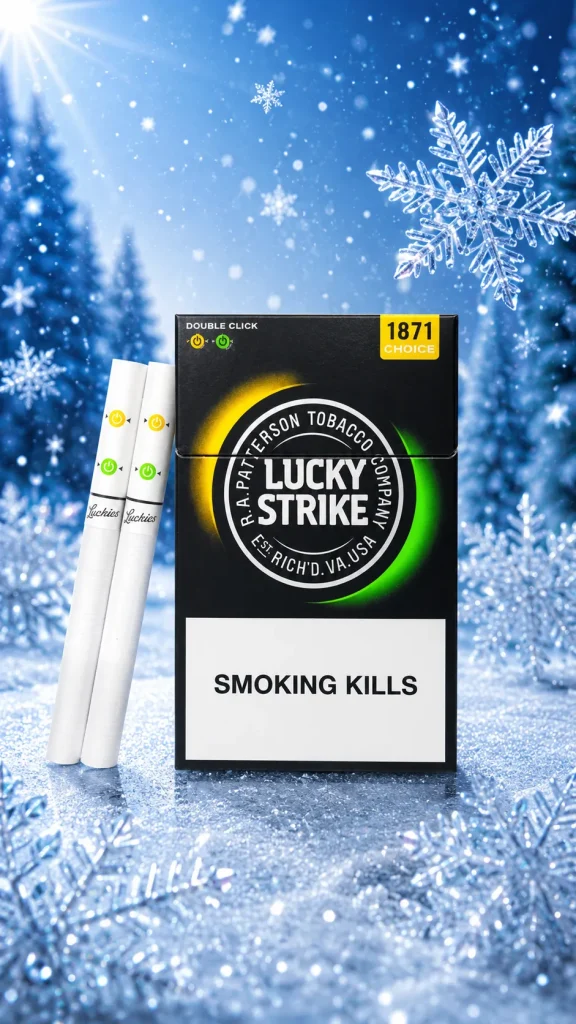 Lucky Strike Double Click Yellow-Green