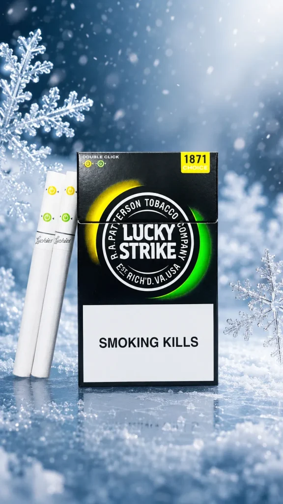 Lucky Strike Double Click Yellow-Green