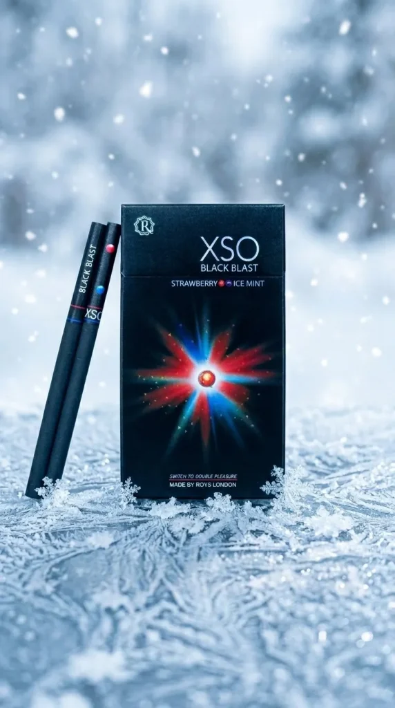 XSO Black Blast [ Strawberry X Ice Mint ]